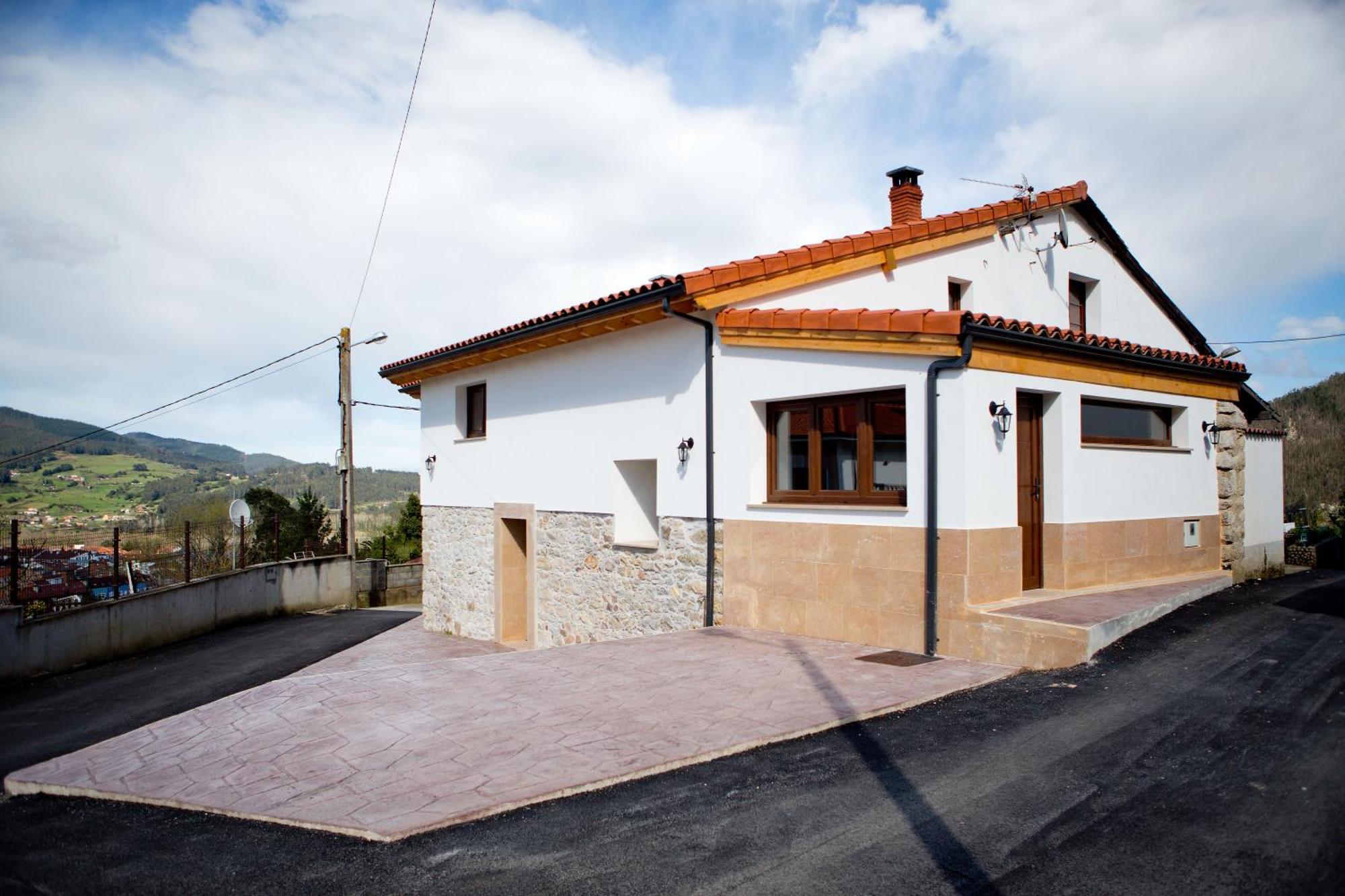 Ca Roxa Villa Pravia Bagian luar foto